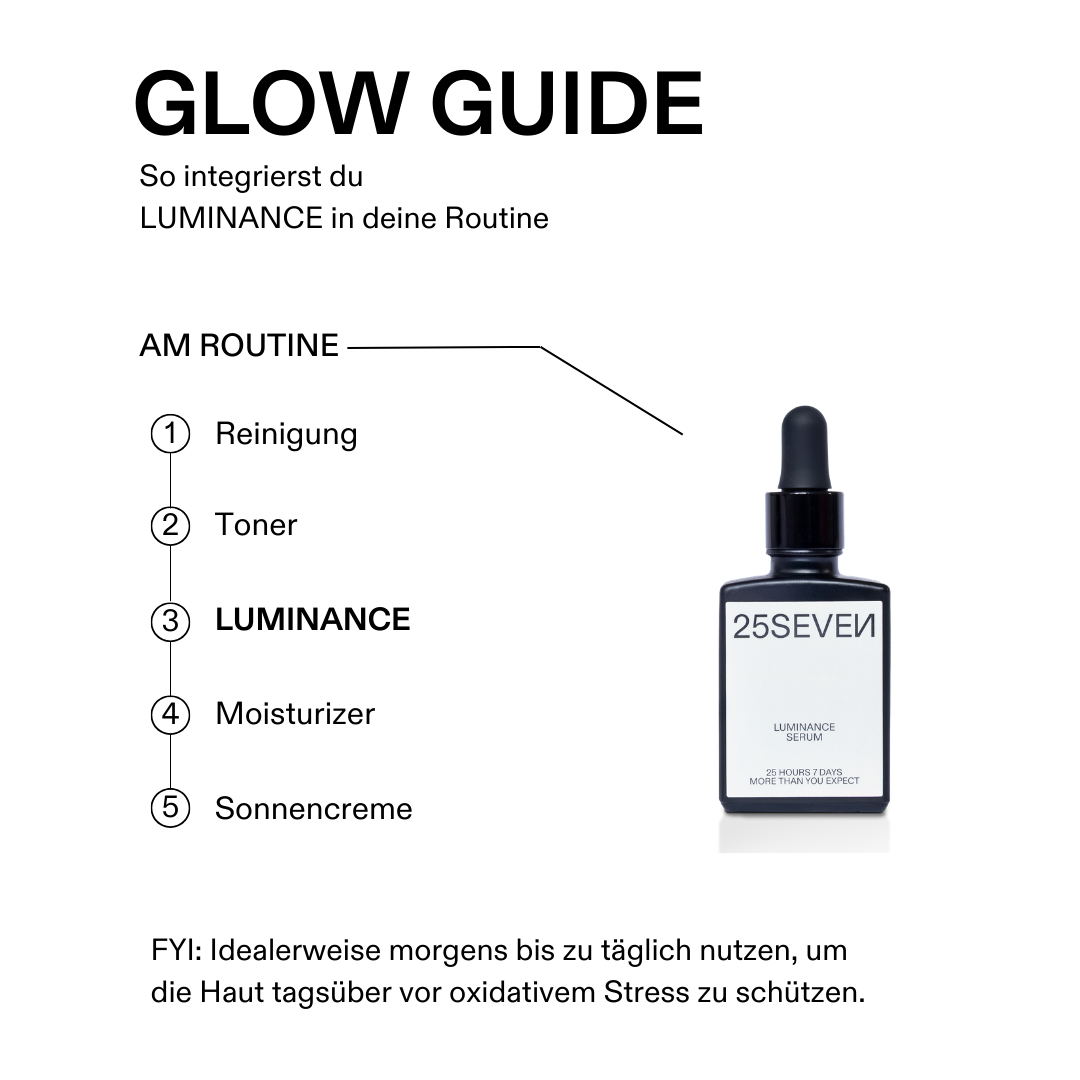 So integrierst du Luminance in deine Routine