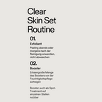 25SEVEN CLEAR SKIN SET – Verpackung
