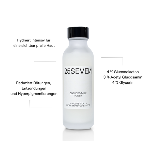25SEVEN CLOUDED MILK – Nahaufnahme